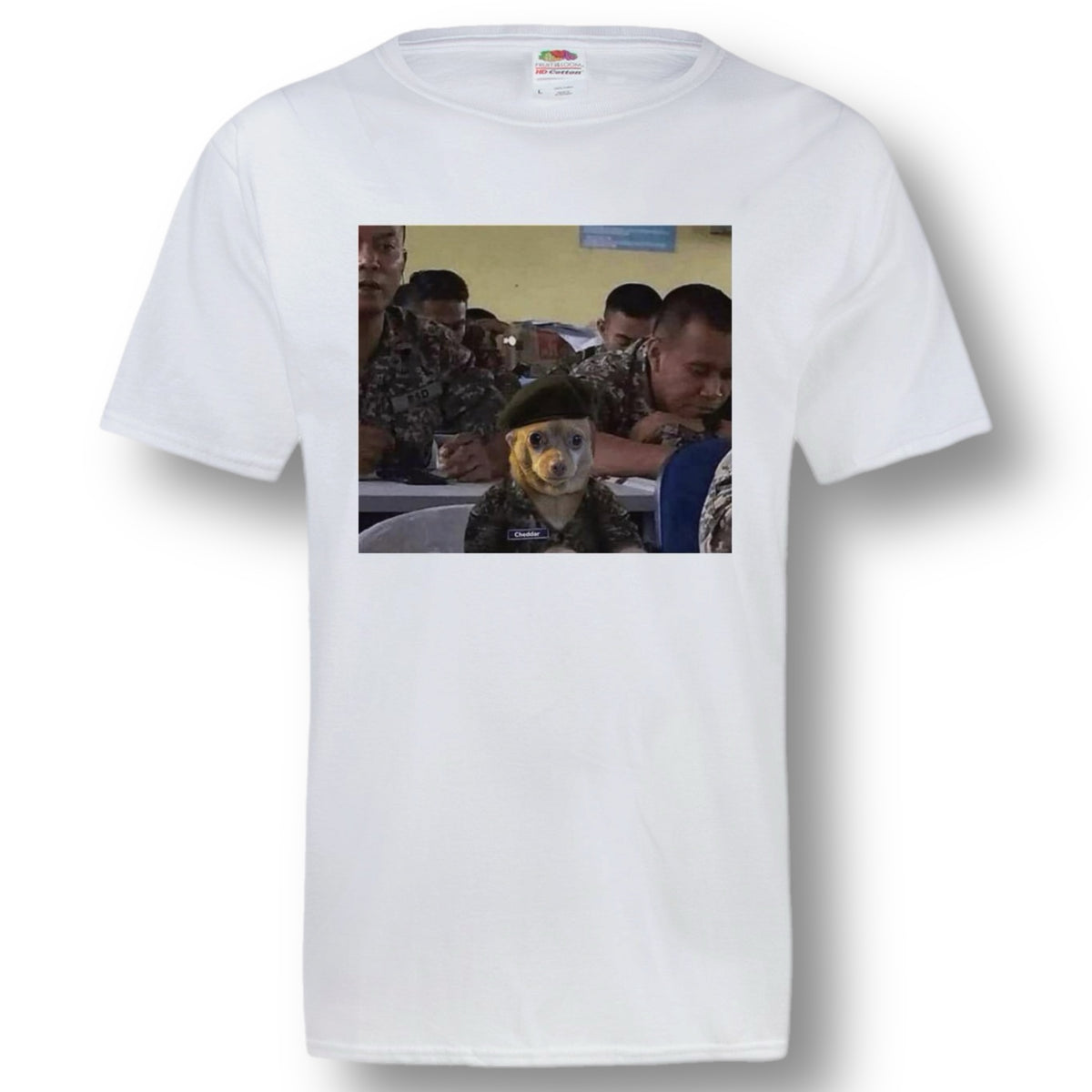 Cadet Ched Ink-Printed Cotton T-shirt PREORDER