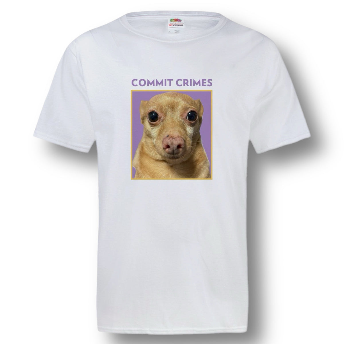 Crime Mouse Ink-Printed Cotton T-shirt PREORDER