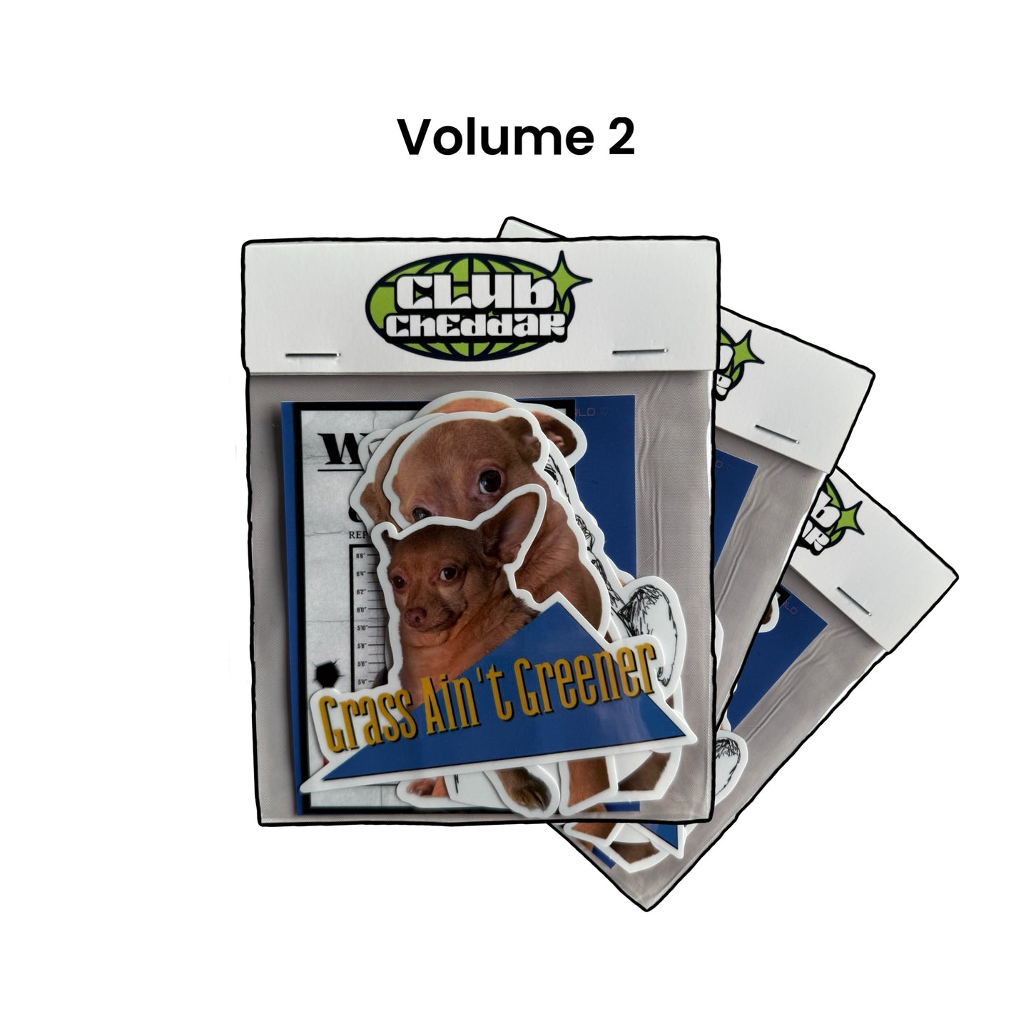 Cheddar Fan Favorite Sticker Pack