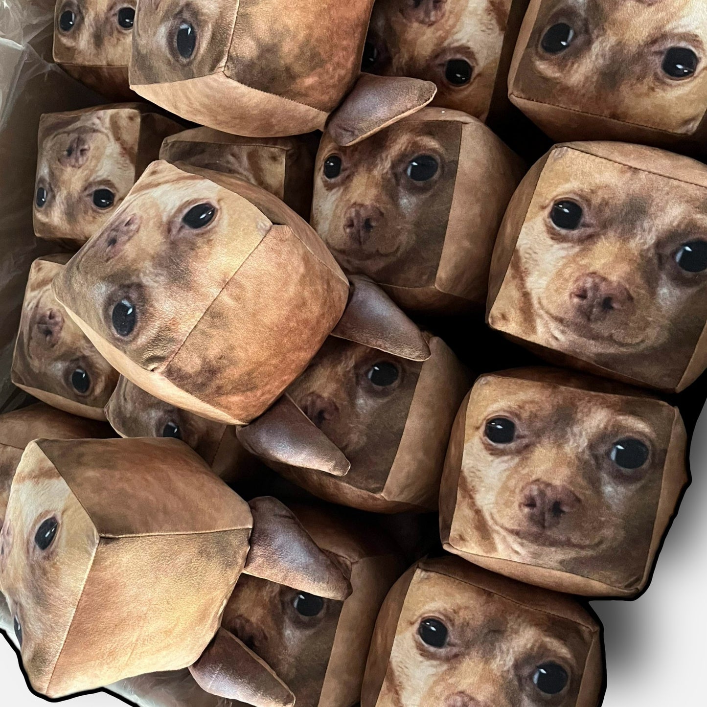 Cheddar Cube Plushie
