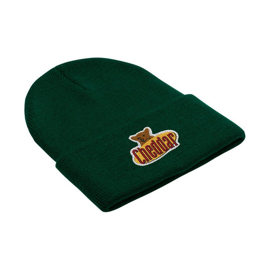 Cheddar Show Embroidered Fleece-Lined Knit Cap PREORDER